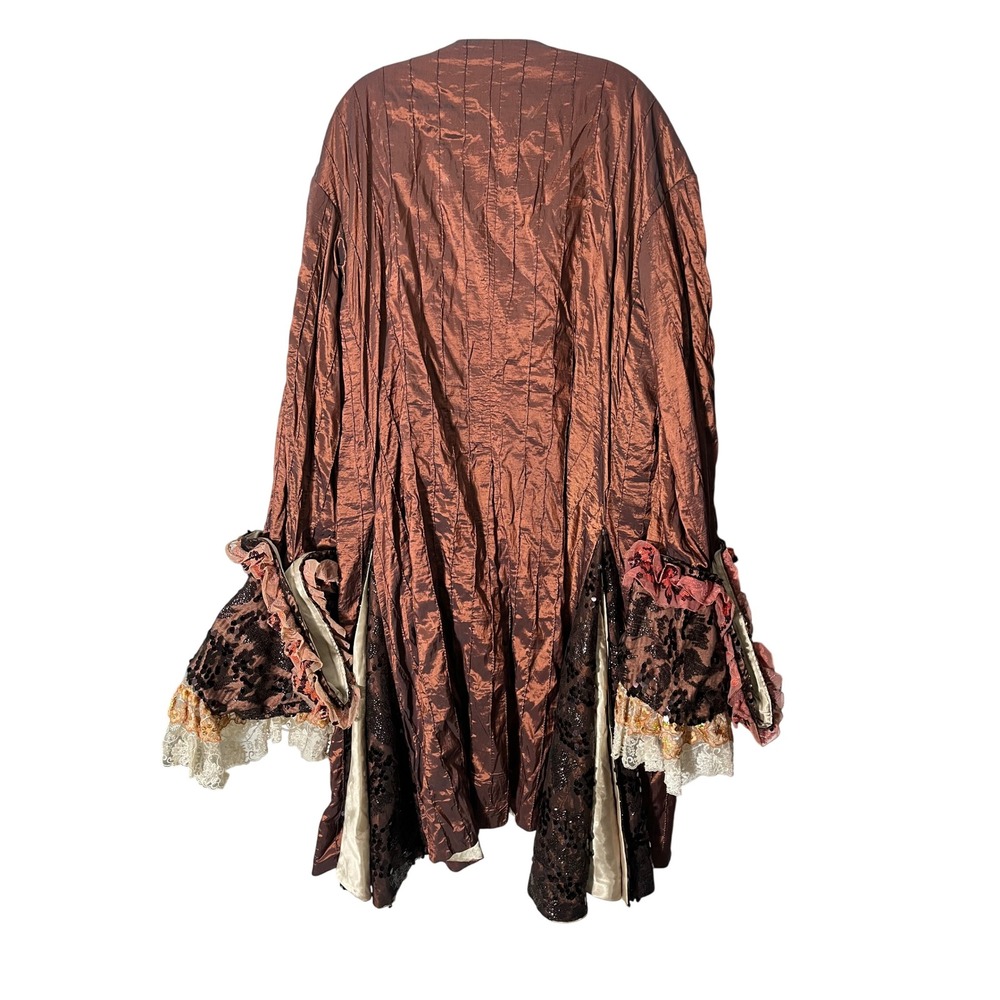 SMC Costume Grade Theatre Arts Brocade Overcoat Victorian Renfest Edwardian XXL - Picture 3 of 13